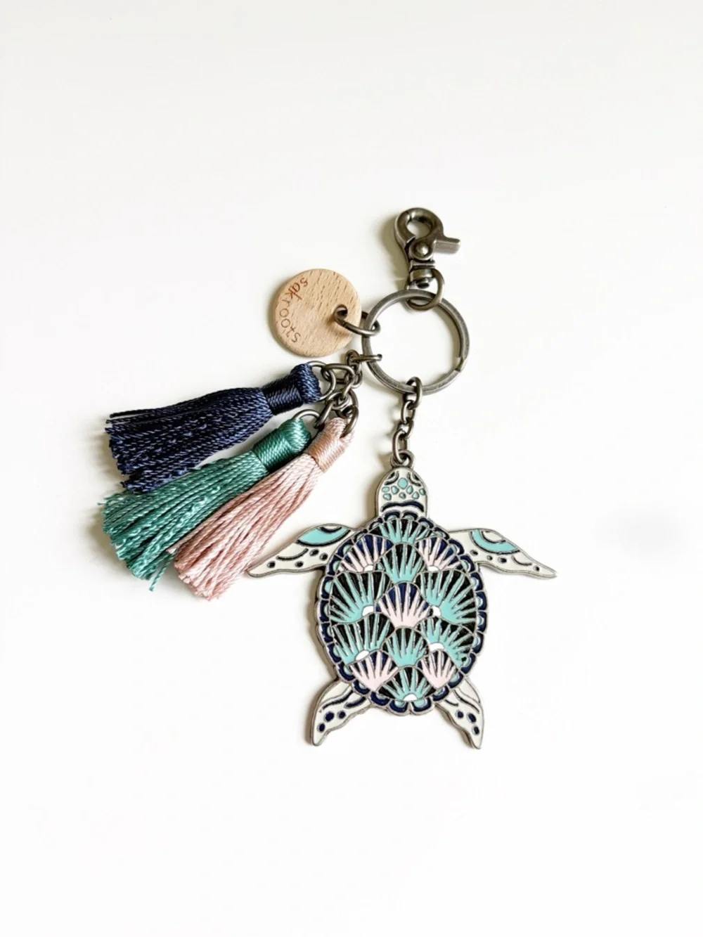 Sakroots Turtle Bag Charm Keychain